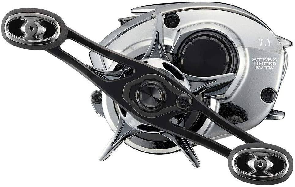 【DAIWA】STEEZ LIMITED SVTW 7.1 Daiwa Baitcast Reel 21 Steez Limited SV TW 1000HL Left 7.1:1