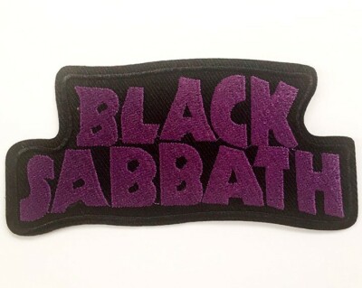 BLACK SABBATH IRON ON PATCH rock band metal ozzy osbourne dio