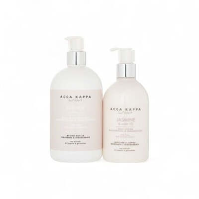 Acca Kappa Jasmine&Water Lily Body Care Gift Set:ShowerGel+BodyLotion 2pcs #glau