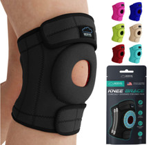 Hinged Knee Brace for Knee Pain Meniscus Tear Knee Support with Side Stabilizers