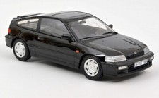 NOREV COLLECTORS 1:18 AUTO DIE CAST HONDA CRX 1990 BLACK ART 188010