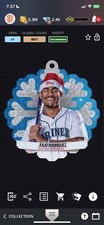 Topps BUNT Digital Card 2023 - JULIO RODRIGUEZ HOLIDAY BASE ORNAMENT, MARINERS