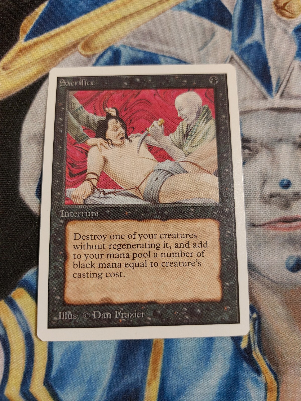 Sacrifice MTG Unlimited Uncommon Black Instant Near-Mint x1 GG12