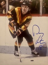 Darcy Rota Signed 8x10 Photo!  Vancouver Canucks LEGEND !! W/COA