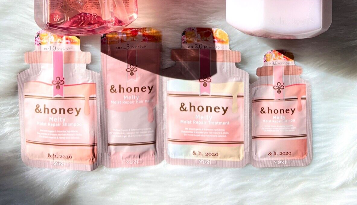 &Honey Sakura Shampoo/Treatment Set 2 PCS Damage Hair Repair &Honey Sakura Shampoo/Treatment Set 2 PCS Damage Hair Repair