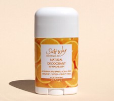 Coconut and Magnesium Natural Deodorant Orange Aluminum-Free