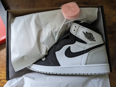 NEW! NIKE JORDAN 1 RETRO OG SZ12 HIGH STAGE HAZE BLEACHED CORAL