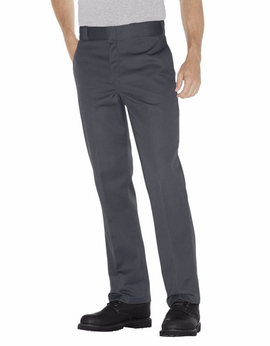 Dickies Men's Charcoal 874-CHR- Work Pants 874 Original Fit Sizes 30 to 42 - Afbeelding 1 van 2