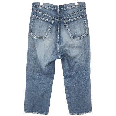 MADISON BLUE 22AW CRASHED SAROUEL PANTS DENIM CRASH MADISON BLUE 22AW CRASHED SAROUEL PANTS DENIM CRASH