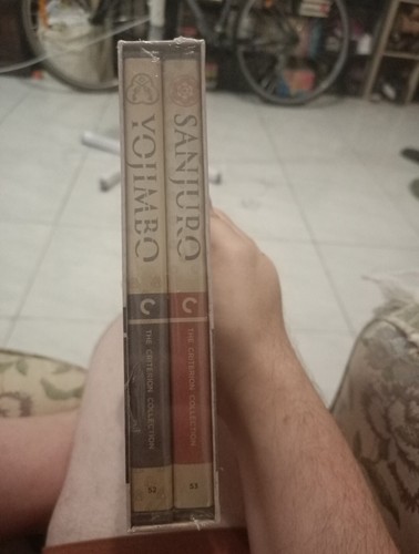 Yojimbo & Sanjuro Bluray - Criterion Collection - Akira Kurosawa New W Slipcase - Picture 3 of 4