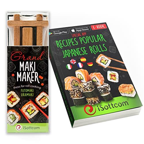 iSottcom Sushi Maker - Einfach japanische Sushi Rollen mit Maki Maker selber ...