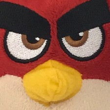 Angry Birds Movie Plush Red Bird 2019 Rovio Entertainment Toy Factory 7 Inches