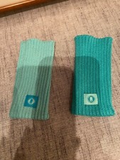 Handytasche Schutzhülle für Handy Fernsteuerung Stoff Strick grün türkis