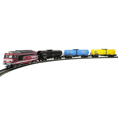 Evemodel HO Scale 1:87 Railway Locomotives with Three Model Tank Wagons 