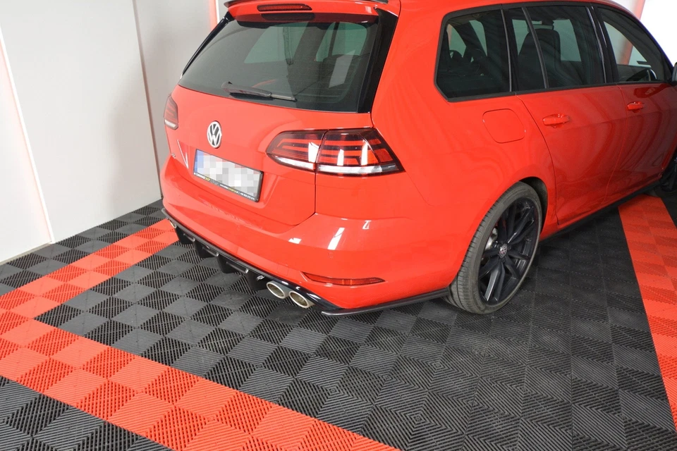 SPLITTERS LATERALI POSTERIORI V.1 VW GOLF 7 R VARIANT FACELIFT - Imagen 2 de 4