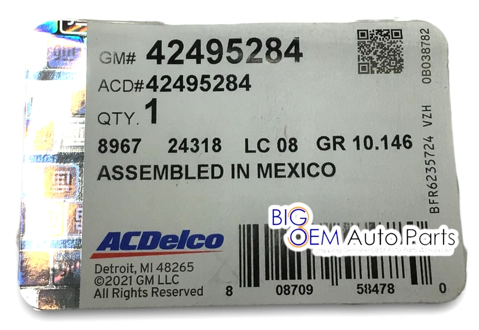 Chevrolet Sonic Driver LH 2012-2020 limpiaparabrisas nuevo OEM 42495284 Foto 4 de 4