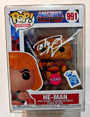 Funko Pop! Dolph Lundgren signed Autogramm He-Man #991 Masters Universe + SWAU