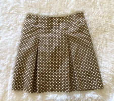 Talbots Skirt Women's Size 8P Lined Beautiful Design Front Pleated
