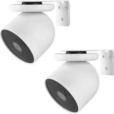 2-Pack Adhesive Wall Mount Brackets for Google Nest Cam (2nd Gen)