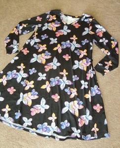 LuLaRoe Emily XL ~ Watercolor Butterfly 