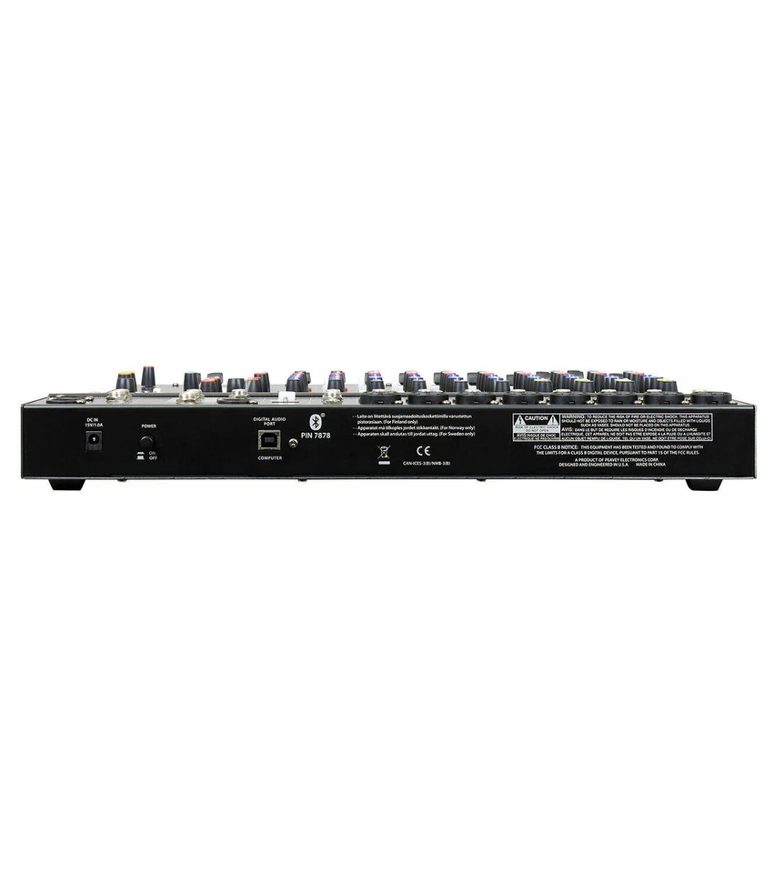 Peavey PV14AT Compact 14 Channel Mixer with Bluetooth and Antares® Auto-Tune - Image 2 of 4