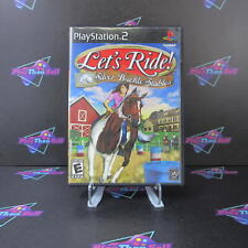 Lets Ride Silver Buckle Stables PS2 PlayStation 2 - Complete CIB