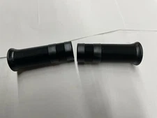 Yamaha Shorty Chopper Vintage style Black street bike Grips 1" 110MM