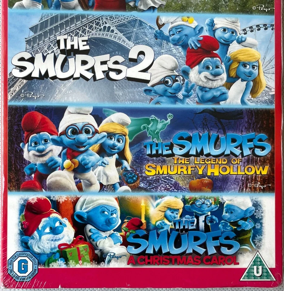 Die Schlümpfe, The Smurfs, 4-movie Collection, DVD Englisch NEU OVP - Bild 4 von 4