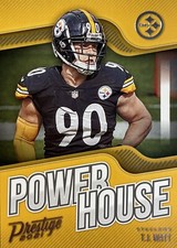 2021 Panini Prestige Power House Insert TJ Watt PH-TW Pittsburgh Steelers