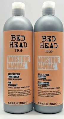 2Pc Bed Head Moisture Maniac Shampoo & Conditioner Set ~ 25.32 FL OZ EACH ~  NEW
