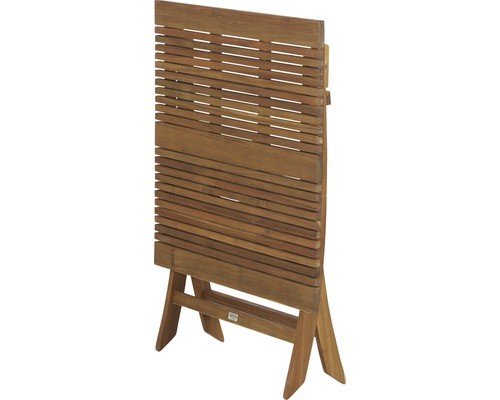 Gartentisch Gardamo Gestell Aus Akazienholz Fsc® 100% In Natur, Platte Aus Akazi-image