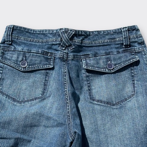 Jeans donna GLORIA VANDERBILT Missy cropped Capri elasticizzato denim bottoni 10 - Foto 5 di 9