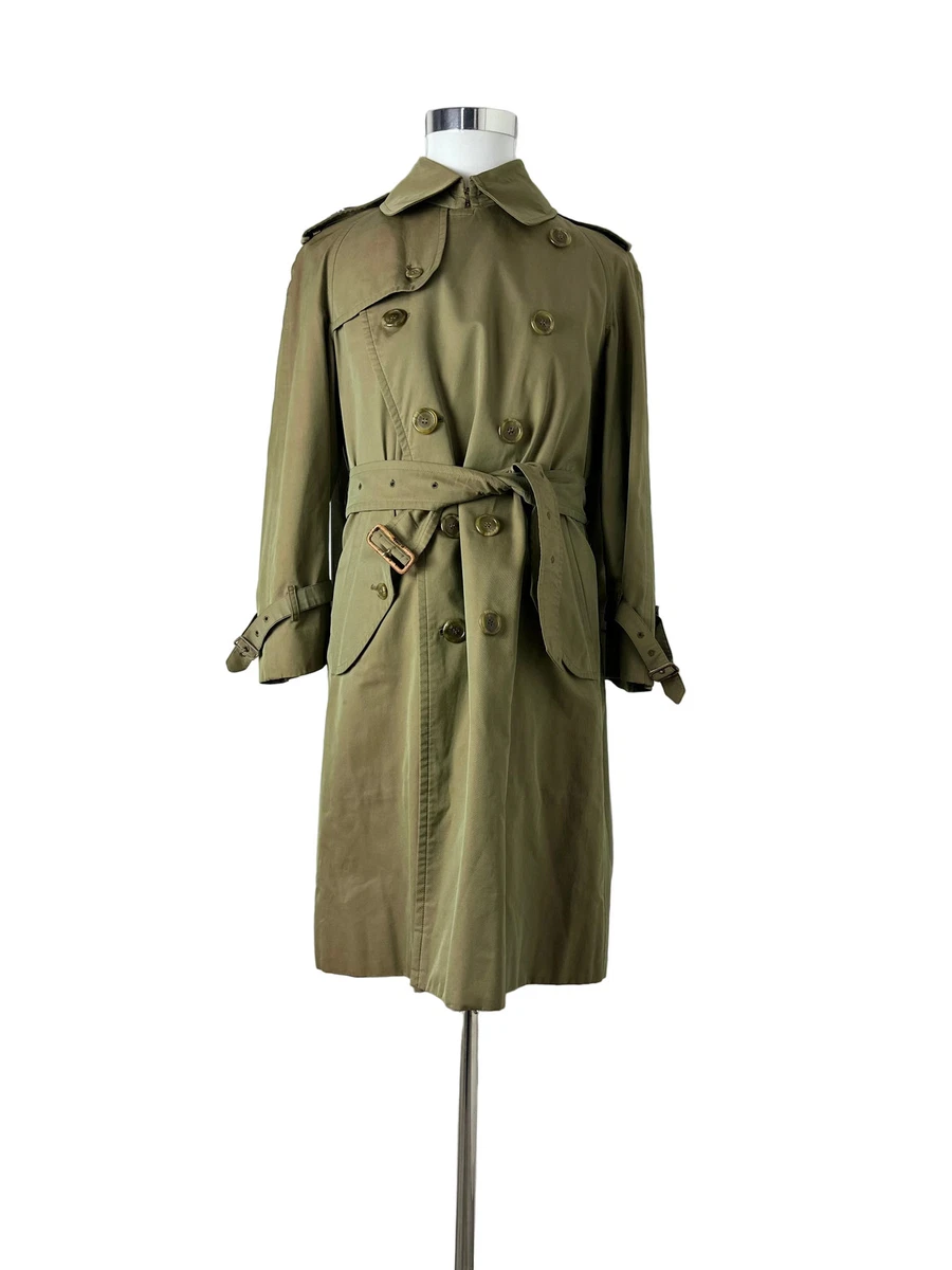 Burberry ￼￼Vintage Trench coat 44 英国製 Burberry Trench Coat Men 44 | eBay