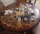 Lot of 5+ pounds jewelry. Vintage, costume, broken, wearable, crafting pieces.