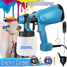 1000W Paint Sprayer Electric Spray Gun Airless HVLP Car Sprayer Fence Wall Floor