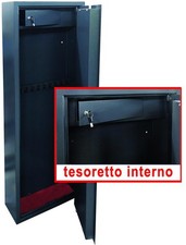 Armoire Porte-Fusils VIGOR 10 Places + Petit Trésor 55X22X145H