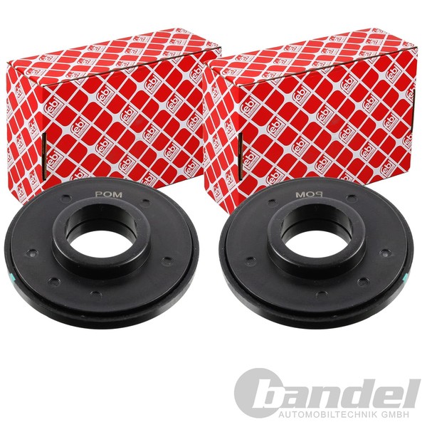 2X Febi WÄLzlager FÜR Domlager Vorne Passend FüR Chevrolet Spark Daewoo Matiz DA-image