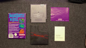 Snake Rattle 'n' Roll NES Nintendo Entertainment System Spiel PAL | Modul 1985