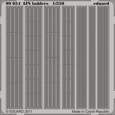 Eduard Accessories 99054 - 1:350 Ijn Ladders - Ätzsatz - Neu
