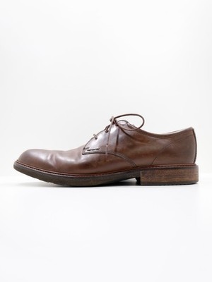 Ecco Kenton Brown Leather Plain Toe Oxfords - Men's 11.5/EU 45 