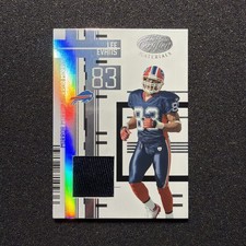 2005 Leaf Certified LEE EVANS #16 Mirror Materials JERSEY /175 - BUFFALO BILLS