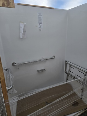 #ad LSS26337A75T.V2 WH Handicap Walk In Shower $500.00