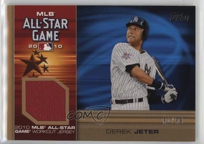 2010 Topps Update All-Star Stitches Relics Gold 1/50 Derek Jeter #AS-DJ HOF 0qo1
