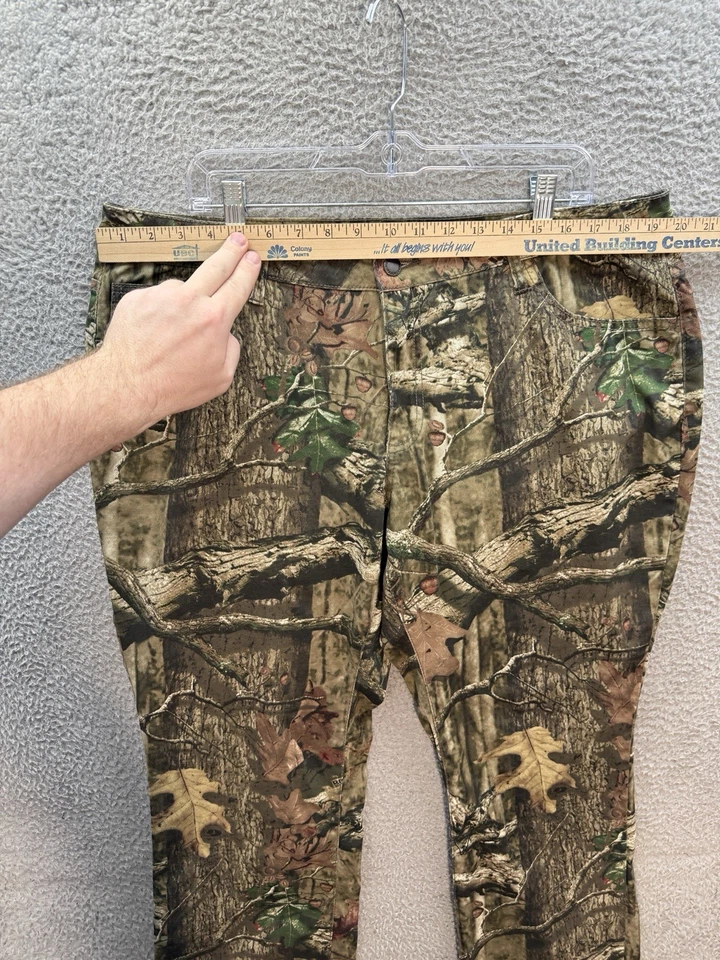 Mossy Oak Pants Womens 18 Camouflage Break Up Infinity Camo Outdoors Hunting - Image 3 of 4