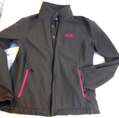 Jack Wolfskin Flexshield Softshell Grey UK10 Modified Repaired