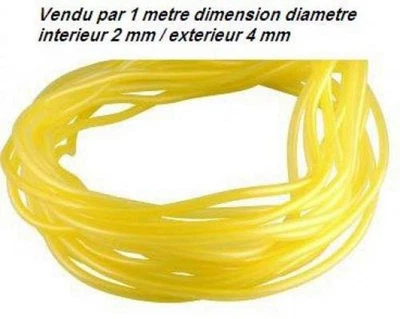 Durite d huile Teknix pour Deux Roues motocycle 2x4mm par 1m Neuf - Photo 1/4