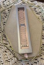 Michele Apple Watchband In Pink/Silver - 38mm - 49mm - New With Tags