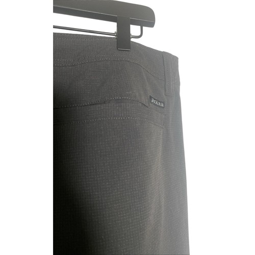 Prana Men’s Pant Grey Lightweight Jogger Pants Zip Fly Size 34 Square Texture - Picture 3 of 8