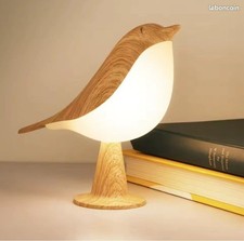 Lampe LED oiseaux Commande tactile décoration Intérieur Lumière Veilleuse USB