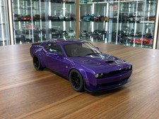 GT Spirit Dodge Challenger R/T Scat Pack Widebody 2019 Purple  [1/18 Resin]